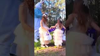 Kids Easter Egg Hunt with the Easter Bunny | fun kids videos