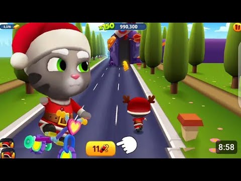 #My talking Tom run for collect the gold coins # - YouTube