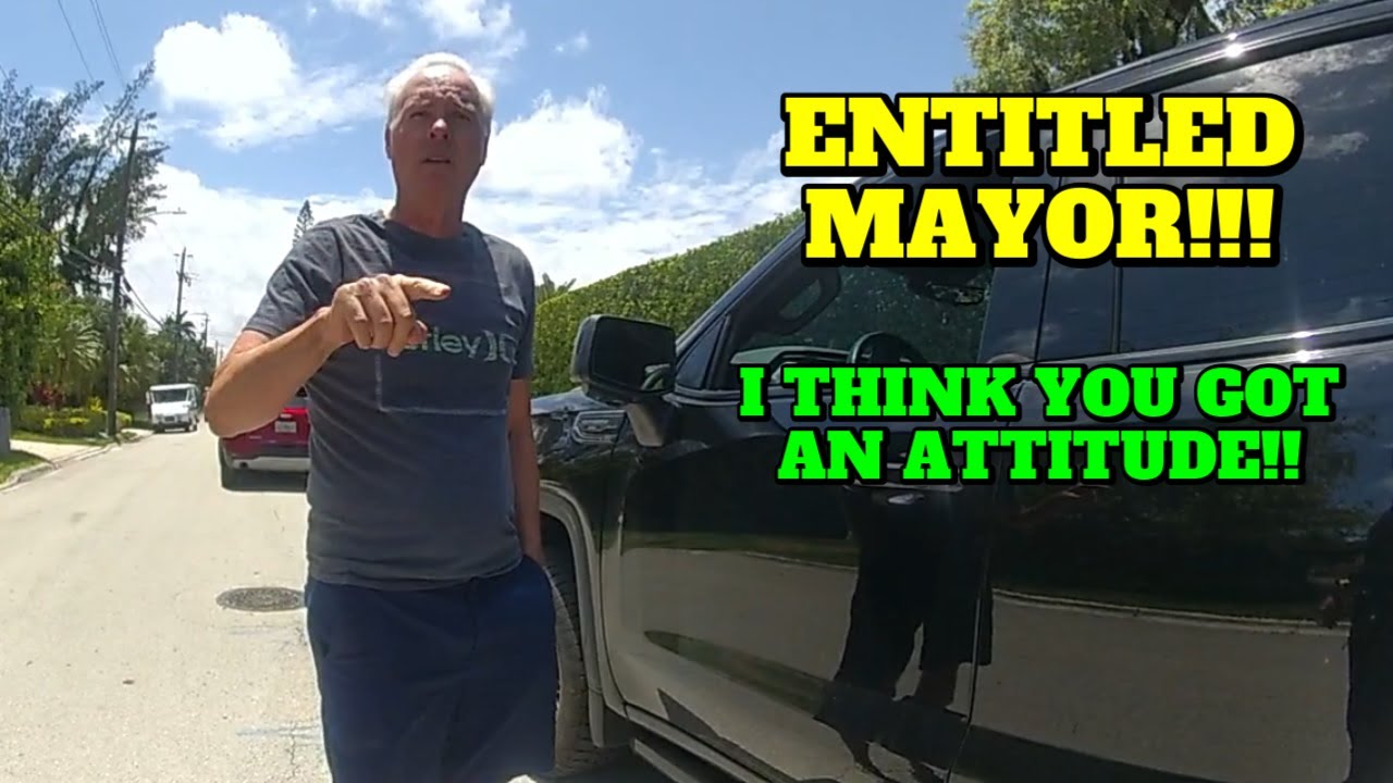 Entitled Mayor Interupts Traffic Stop - Surfside, Florida - June 3, 2024