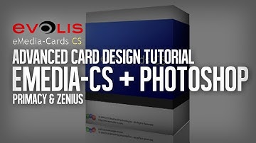 Advanced card design tutorial using Photoshop and Emedia CS