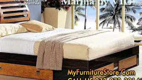 Marina Bedroom Set by VIG www.MyFurnitureStore.Com
