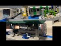【プラレール】自作アクションタウン パタパタ駅/ししおどし駅/回転灯