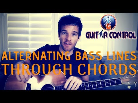 alternating-bass-lines-through-chords---easy-acoustic-guitar-lesson-for-beginners