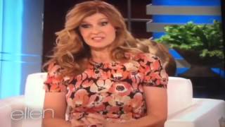 Connie Britton on Ellen 2-11-15