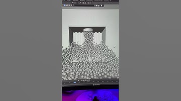Blender VFX Tutorial | 10,000 Bouncy Balls in Blender #blender #tutorial