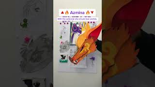 New dragon: Azmina! #dragonpuppets #paperdragon #papercrafts #dragon #puppet #viral #fyp
