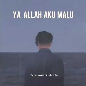 Status ig - aku Malu Ya Allah