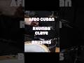 Brush Techniques - Afro Cuban-Rhumba Clave-#promark #andywinter #brushes #drums#latinmusic #rumba