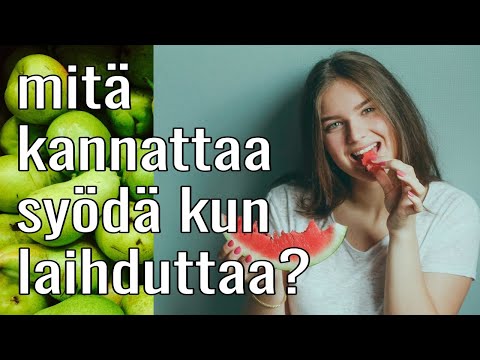 Video: Mitä Voit Syödä Yöllä, Jotta Et Laihdu