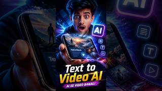 "Text Se Video Kaise Banaye 😱 | FREE AI Tool 2026 🔥"#ai #taxtovideo