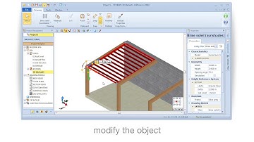 Edificius Tutorial - Object grips in 3D view - ACCA software