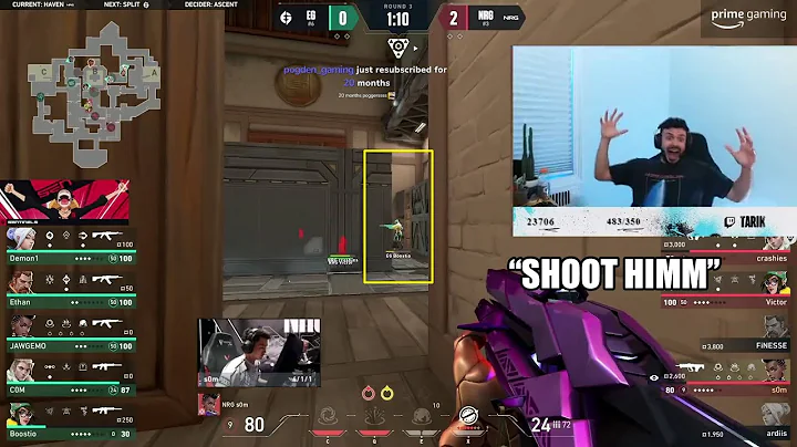 Tarik Reacts To The Biggest Trigger Discipline FAIL By NRG S0M Vs EG