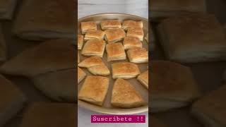 Cuadraditos de Hojaldre prepara la masa en la máquina panificadora . Receta en Canal 👍👍 #receta