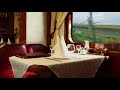 Cozy Vintage Train Ambience ASMR with Soft Rain