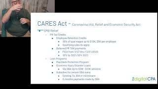 CARES ACT - Paycheck Protection Program (PPP)