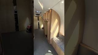 Airstream Dream: Showcasing Handcrafted White Oak Design #renovation #diy