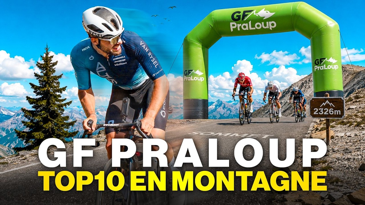 Mon PREMIER TOP 10 en CYCLOSPORTIVE de MONTAGNE ! GF Praloup