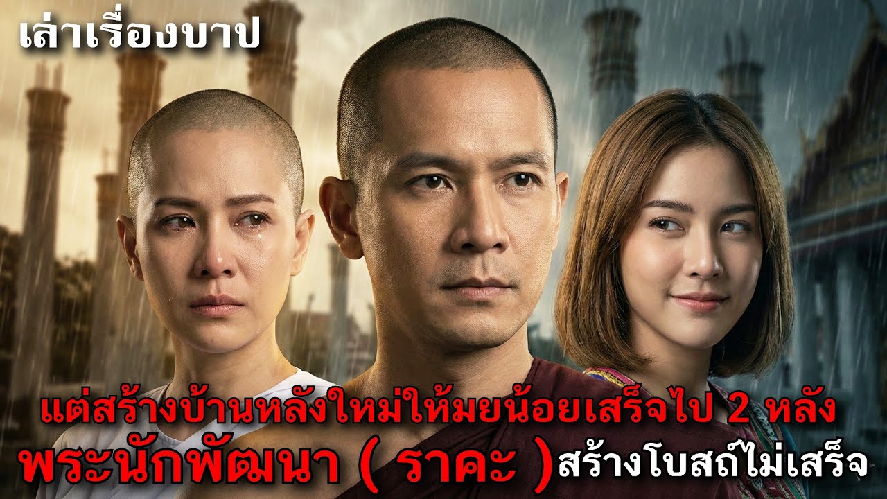 เล่าเรื่องบาป EP: 12 พระนักพัฒนา ราคะ สร้างโบสถ์ไม่เสร็จแต่สร้างบ้านหลังใหม่ให้เมียน้อยเสร็จ [ บาป ]