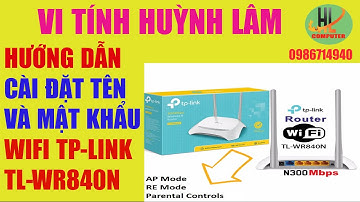 Hướng dẫn cài đặt nhanh thiết bị wifi TP-Link 840 Ai cũng làm được