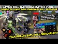 RANDOM MATCH PAKE KOMBINASI SKILL KARAKTER TURNAMEN!! PUBLIK AUTO KITA GENDONG - FREE FIRE INDONESIA