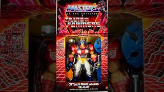 WOW! New transformers MOTU He Man figures! Optimus armor starscream scare glow. #figures #motu #toys