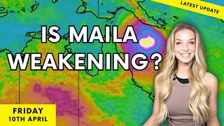Tropical Cyclone Maila Update: Is Queensland off the hook? Daily Forecast Australia