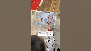 Thầy giáo chấm điểm tranh vẽ của học trò #shorts ￼