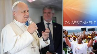 On tour with Pope Leo