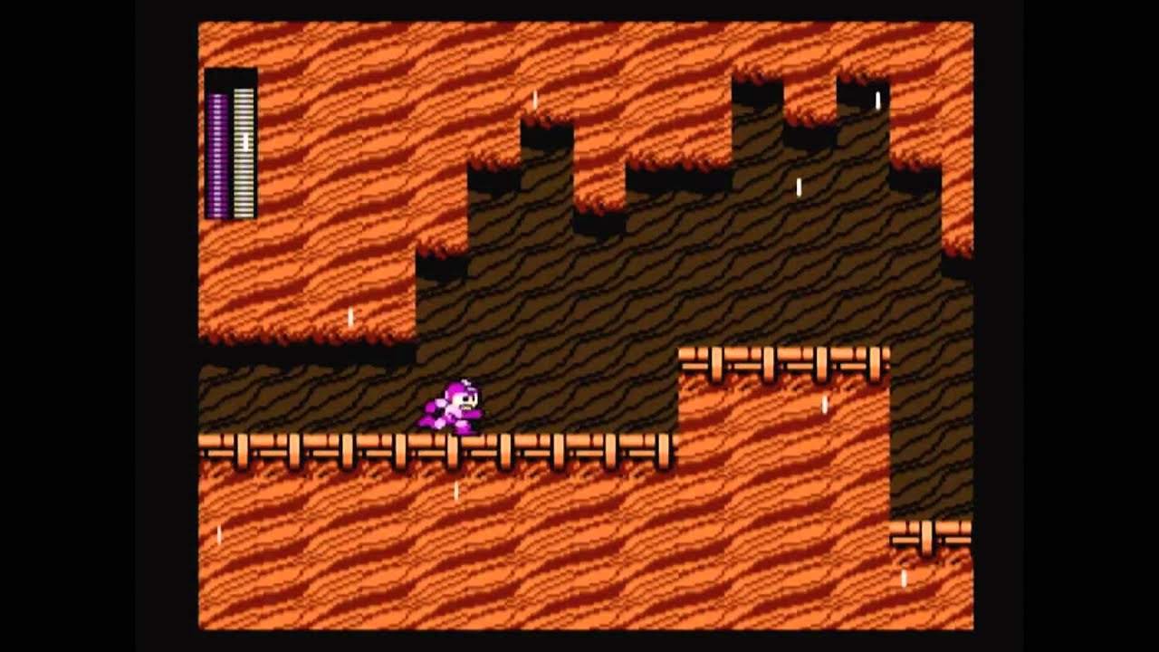 CGR Gameplay - MEGA MAN 2 (NES) Woodman Stage