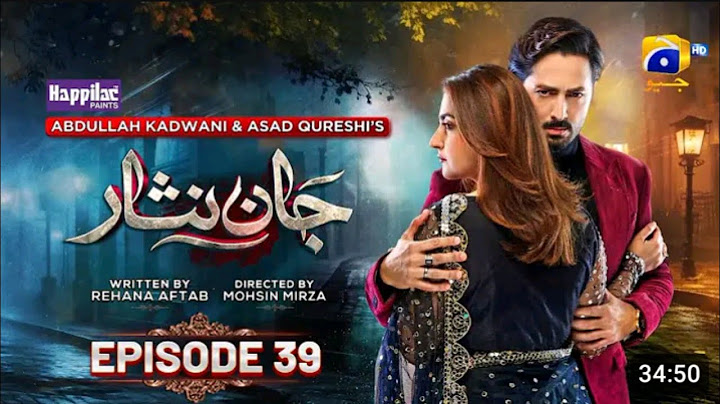 Jaan Nisar Ep 40 - [Eng Sub] - Digitally Presented by Happilac Paints - 2nd Aug 2024 - Har Pal Geo