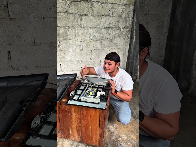 Intenté reparar una TV y se complicó