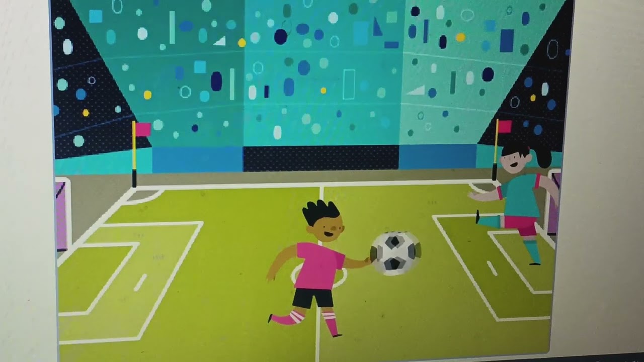 Playing football in scratch. Coding for kids. 😍😍😍