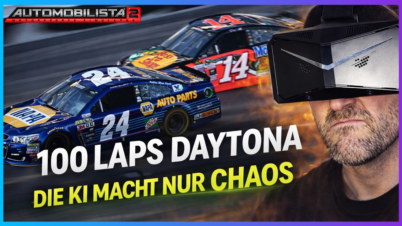 Daytona 100 Laps I AMS2 Update – KI wirklich besser oder nur Versprechen?