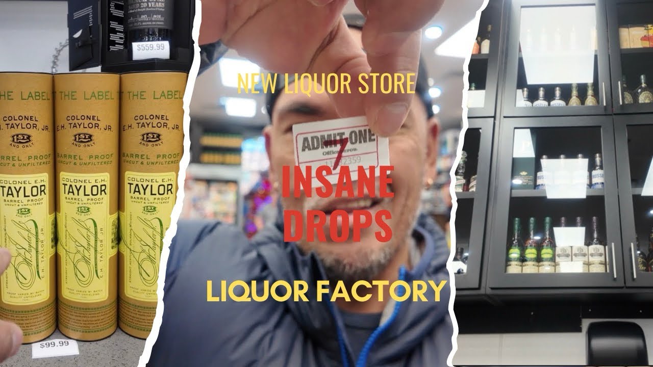 Liquor Factory Grand Opening: Crazy Allocated Bottles…Even Crazier Raffle Drops! I Was Blown Away
