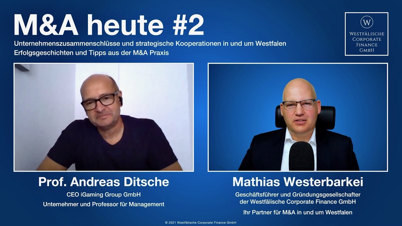 M&A heute #2 mit Prof. Andreas Ditsche: Deutsch-französische Mittelstandsakquisition