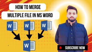 How to Merge Multiple Word Files Without Losing Formatting! | #sticlg