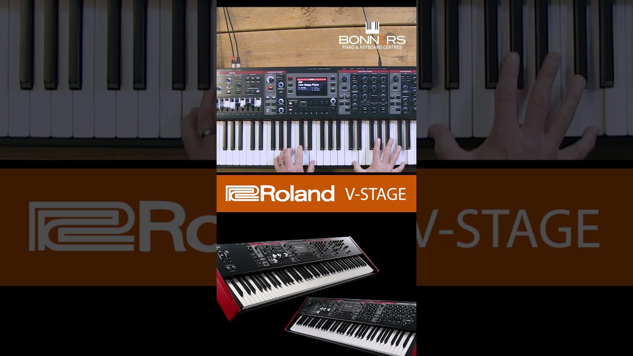 Демонстрация Roland V-Stage | Игра под фонограмму