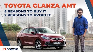 Toyota Glanza AMT Review | 5 Reasons to Buy It, 2 Reasons to Not | CarWale screenshot 4