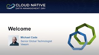 Intro & Welcome from Michael Cade to CNDM Day