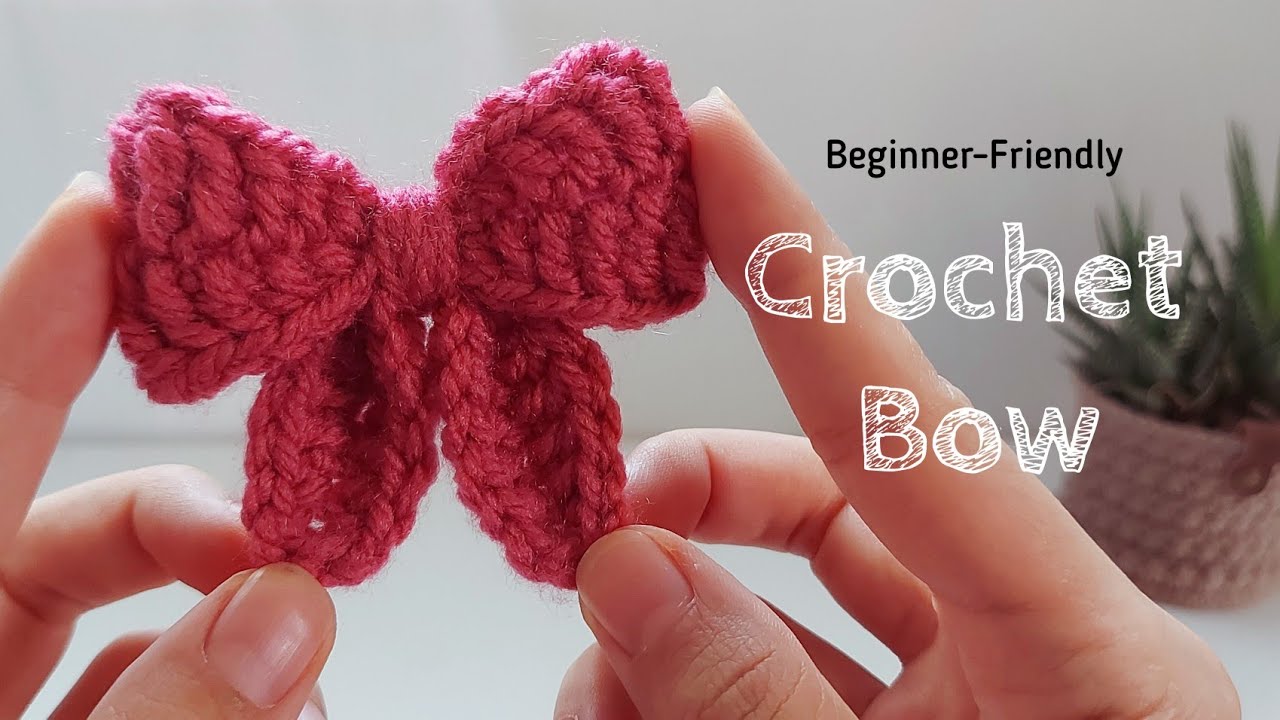 Easy Crochet Bow Tutorial | Perfect for Beginners