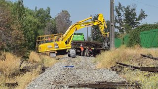 Levantamiento de vías PK 6 - 5 del ramal a San Antonio | Cerrillos 2025
