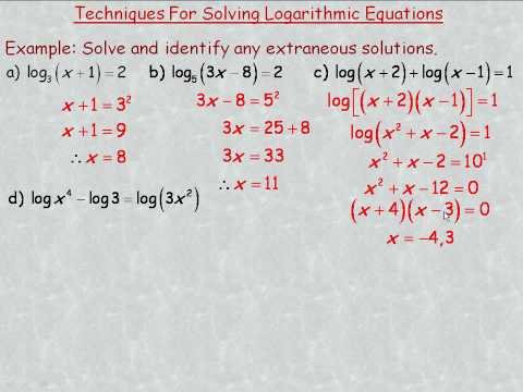 Techniques for Solving