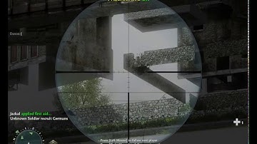 COD2 Sniper Server; PASSARINHO BR playing under map.