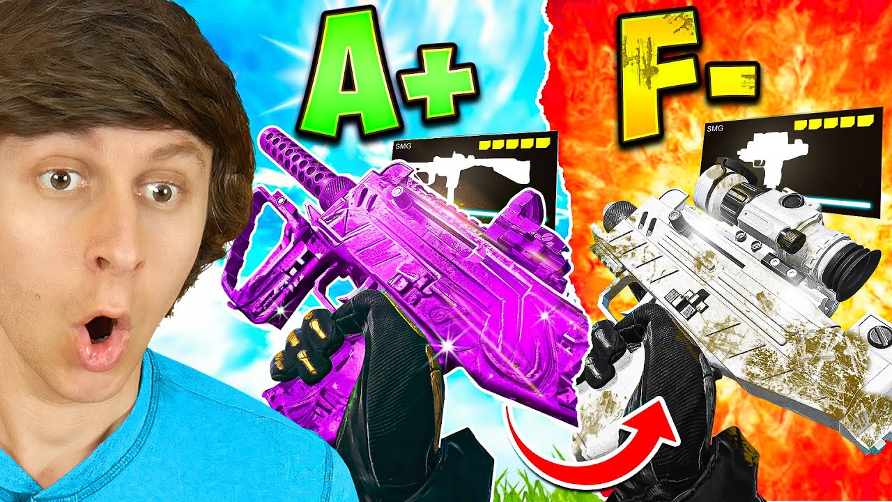 I turned every meta gun in warzone into the WORST loadouts