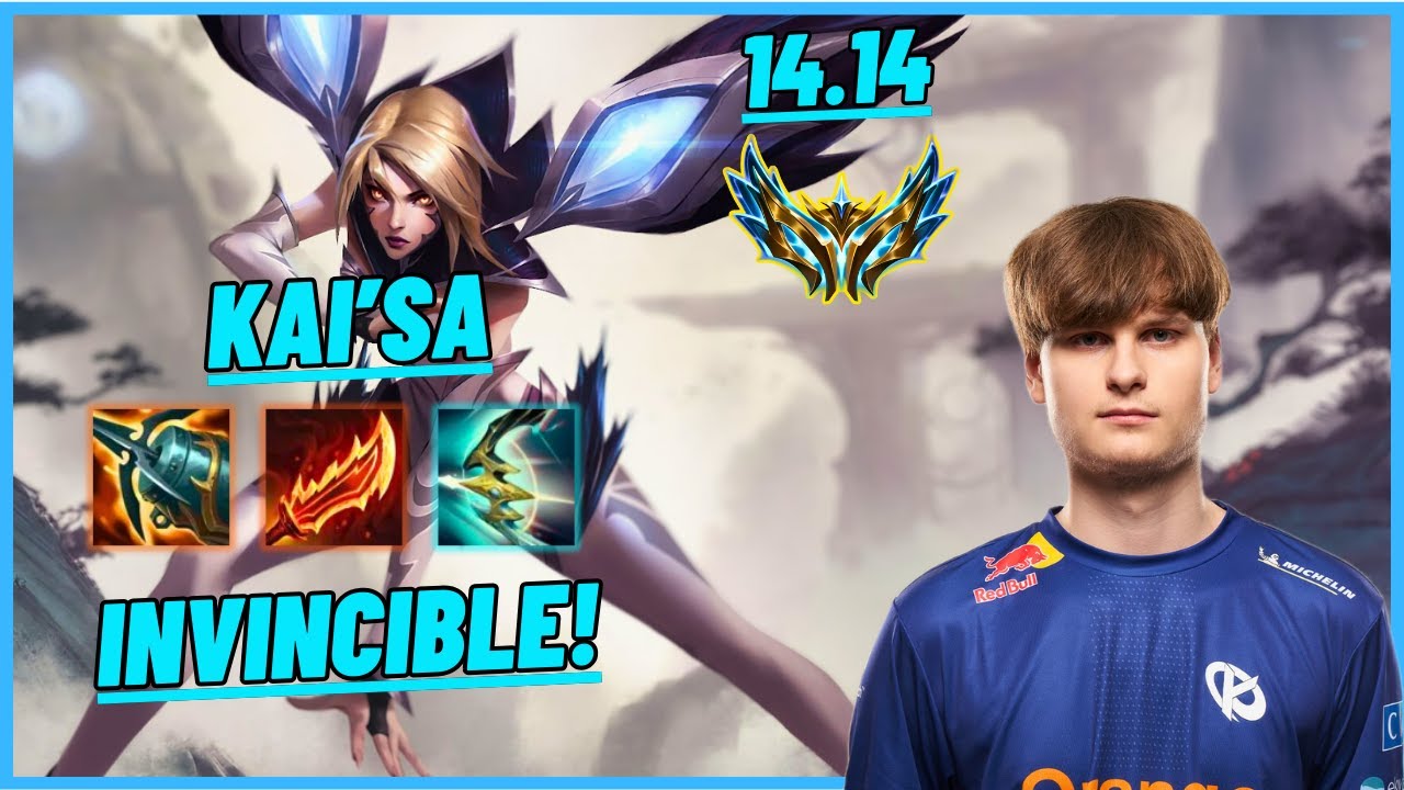 KC UPSET: KAI’SA VS BKR HANS SAMD: ZERI (ADC) DOUBLE KILL, INVINCIBLE - EUW CHALLENGER - PATCH 14.14