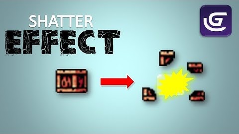 7) BREAK APART AND SCATTERED 2D GAME OBJECTS IN GDEVELOP (SHATTER / DESTRUCTION IN GDEVELOP)
