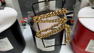 Gold Plating Chain in 24K GOLD  Stainless Steel Chain plating