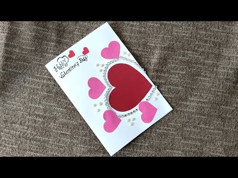 DIY   Valentine Special  LOVE Greeting Card  Valentines Day Gift Idea