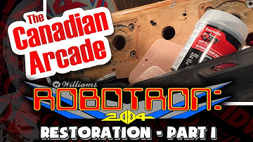 Williams Robotron: 2084 Arcade Restoration - Part 1