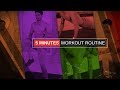 5 minute home workout routine